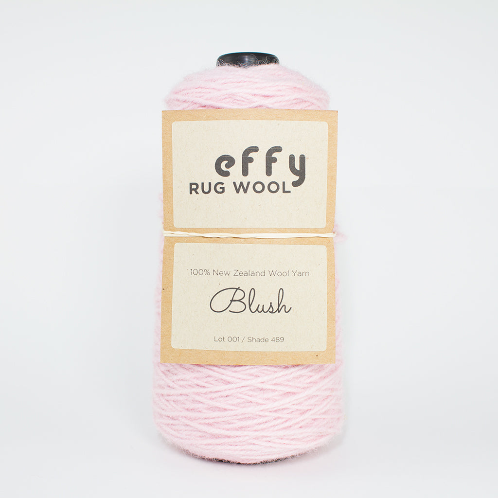 EFFY NZ Rug Wool  500g  Cones for Tufting