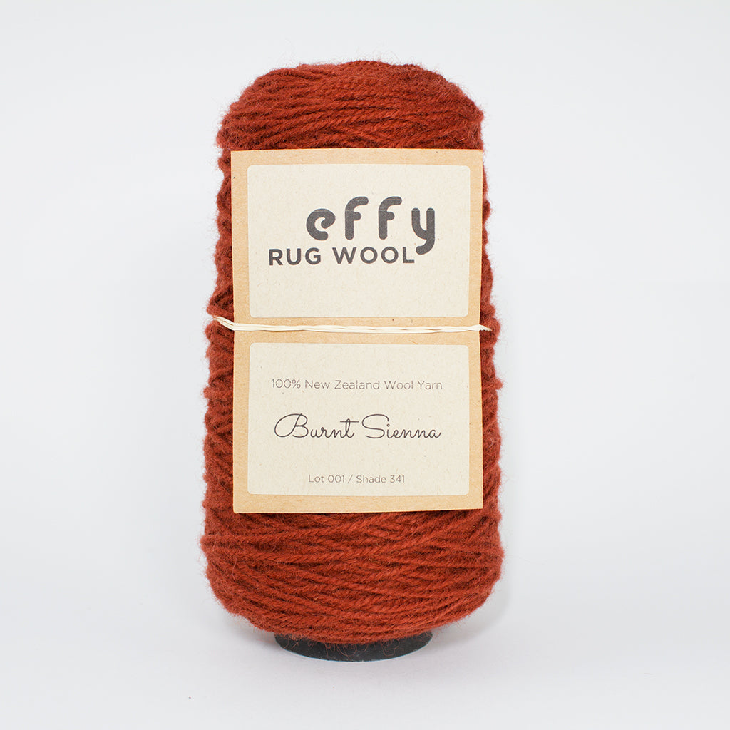 EFFY NZ Rug Wool  500g  Cones for Tufting
